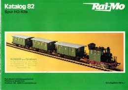 Catalogue RAI-MO 1982 Spur HO Kits Rail-Modell Vertriebsgesellschaft - German
