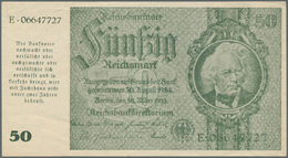 Deutschland - Deutsches Reich Bis 1945: 50 Reichsmark Schörner Notgeldausgabe 1945 Ro 180, Ungefalte - Otros & Sin Clasificación