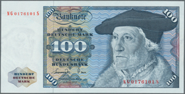 Deutschland - Bank Deutscher Länder + Bundesrepublik Deutschland: 100 Mark 1977 P. 34b In Erhaltung: - Other & Unclassified