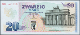 Deutschland - DDR: Gedenknote Der Staatsbank Der DDR Zu 20 Mark 1989, Ro.366, Anläßlich Der Öffnung - Altri & Non Classificati