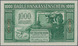 Deutschland - Nebengebiete Deutsches Reich: Darlehenskassenschein 1000 Mark 1918 Mit 6-stelliger Ken - Altri & Non Classificati