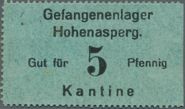 Deutschland - Konzentrations- Und Kriegsgefangenenlager: Hohenasperg, Gefangenenlager, Kantine, 1, 2 - Other & Unclassified