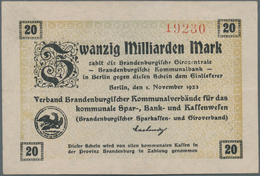 Deutschland - Notgeld - Berlin Und Brandenburg: Berlin, Verband Brandenburgischer Kommunalverbände, - [11] Local Banknote Issues