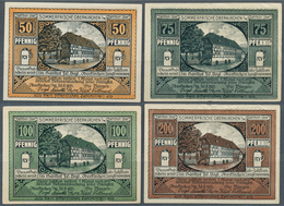 Deutschland - Notgeld - Westfalen: Oberkirchen, Gasthof F. C. Vogt, 50, 75, 100, 200 Pf., 30.8.1921, - Altri & Non Classificati