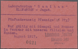 Deutschland - Konzentrations- Und Kriegsgefangenenlager: Ellwangen (Württemberg), Offiziersgefangene - Autres & Non Classés