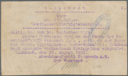Deutschland - Notgeld - Bayern: Kulmbach, Ireks Akteingesellschaft, 4 X 1 Mio., Mark, 16.8.1923, 5 M - [11] Emisiones Locales