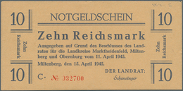 Deutschland - Notgeld - Bayern: Schächtelchen Mit 129 Teils überdurchschnittlichen Scheinen Von Ambe - [11] Local Banknote Issues