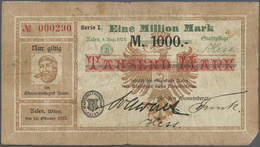 Deutschland - Notgeld - Württemberg: Aalen, Stadt, 50 Tsd. Bis 5 Billionen Mark, 9.8.1923 - 15.11.19 - [11] Emisiones Locales