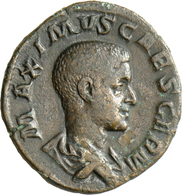 Maximus (235 - 238): Maximus 235/6-238: Sesterz, Rom, 19,69 G, RIC RIC 13, Sehr Schön+. - Other & Unclassified