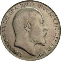 Australien: Edward VII. 1901-1910: Pattern Crown 1902 S Sydney. Gewicht 19,8g. - Autres & Non Classés