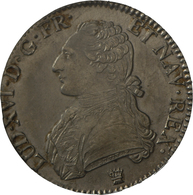Frankreich: Louis XVI. 1774-1792: 1 Ecu 1790 I (Limoges) , Gadoury 356, Im Holder Von PCGS, Justiert - Andere & Zonder Classificatie