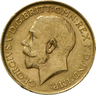 Großbritannien - Anlagegold: George V. 1910-1936: Sovereign 1913, KM# 820, Friedberg 404. 7,98 G, 91 - Sonstige & Ohne Zuordnung