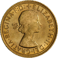 Großbritannien - Anlagegold: Elizabeth II. 1952 -,: Sovereign 1966, KM# 908, Friedberg 417. 7,99 G, - Sonstige & Ohne Zuordnung