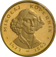 Polen - Anlagegold: 2000 Zlotych 1979, Lot 2 Goldmünzen: Mikolaj Kopernik, KM# Y106, 8,0 G, 900/1000 - Poland