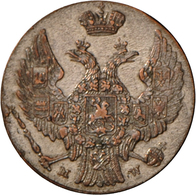 Russland: Nikolaus I. 1825-1856: Geprägt Für Polen, 10 Groszy 1840 + 5 Groszy 1840, Vorzüglich. - Rusia