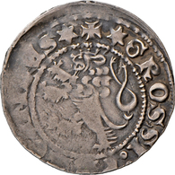 Tschechien: Böhmen, Wenzel II. 1278-1305: Prager Groschen O. J., Kuttenberg, 3,45 G, Donebauer 807, - Repubblica Ceca