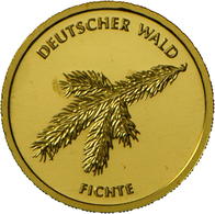 Deutschland - Anlagegold: 2 X 20 Euro 2012 Fichte (F,G), Jaeger 572. Jede Münze Wiegt 3,89 G 999/100 - Germania
