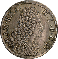Altdeutschland Und RDR Bis 1800: Bayern, Maximilian II. Emanuel 1679-1726: Lot 5 Stück; 30 Kreuzer 1 - Other & Unclassified