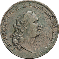 Altdeutschland Und RDR Bis 1800: Hessen-Kassel, Friedrich II. 1760-1785: Taler 1778 BR, Kassel, Ster - Otros & Sin Clasificación