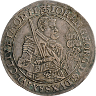 Altdeutschland Und RDR Bis 1800: Sachsen, Johann Georg I. 1615-1656: Reichstaler 1631, Dresden; 29,0 - Autres & Non Classés