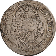 Altdeutschland Und RDR Bis 1800: Württemberg, Herzogtum, Eberhard III. 1633-1674: Taler 1647; 41 Mm, - Autres & Non Classés