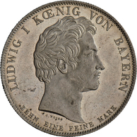 Bayern: Ludwig I. 1825-1848: Taler 1827, Stiftung Des Theresien Ordens. 28,04 G, Davenport 561, AKS - Otros & Sin Clasificación