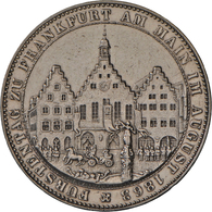 Frankfurt Am Main: Frankfurt A.M., Freie Stadt 1815-1866: Taler 1863, Fürstentag, AKS 45, Jaeger 52, - Altri & Non Classificati