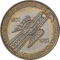 Bundesrepublik Deutschland 1948-2001: 5 DM 1952 D, Germanisches Museum, Jaeger 388, Feine Kratzer, S - Altri & Non Classificati