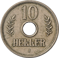 Deutsch-Ostafrika: Wilhelm II. 1888-1918, Deutsch-Ostafrika, Lot 2 Münzen: 5 Heller 1914, Jaeger 718 - África Oriental Alemana