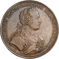 Medaillen Alle Welt: Deutscher Orden, Karl Alexander Von Lothringen 1761-1780: Bronzemedaille 1776 V - Zonder Classificatie