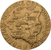 Medaillen Alle Welt: Polen/Posen: Bronzemedaille 1929, Auf Die Polnische Gewerbeausstellung, 55 Mm, - Sin Clasificación