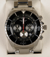Uhren: 5 Herrenarmbanduhren Von Constantin Durmont: Quartz Chronograph Movement 8172, Keramikuhr GD- - Other & Unclassified
