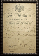 Varia, Sonstiges: Deutsches Kaiserreich, Wilhelm II. 1888-1918: Bestallungsurkunde Vom 13.09.1904, U - Sonstige & Ohne Zuordnung