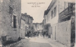 MONTPEZAT-de-QUERCY - Rue Du Vent - Animé - TBE - Montpezat De Quercy