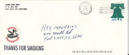 USA Postal Stationery Cover NC. Research Triangle Region 3-7-1997 (Resist Prohibition Thanks For Smoking) - 1981-00