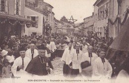 BON-ENCONTRE - Souvenir Du Cinquantenaire - La Procession - Bon Encontre