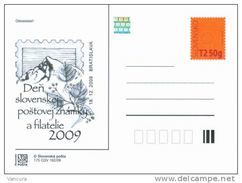 Slovaquie 2009 CDV 175 Jour De La Philatélie Mont KRIVAN - Postkaarten