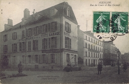 61 - Alençon (Orne) - Rue Du Cours Et Rue Cazault - Alencon