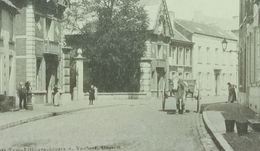 Dour La Grand Rue Avec Attelage Et Pompe à Eau Sur La Gauche - Dour