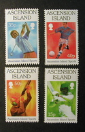 ASCENSION 1998  - DEPORTES, ATLETAS EN ACCION - YVERT 725-728** - Unused Stamps