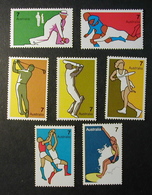 AUSTRALIA 1974 - DEPORTES - YVERT Nº 535-541** - MICHEL 550-556 - SCOTT 590-596 - Water-skiing