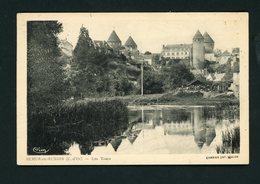 Delcampe - CPA: 21 - SEMUR - LES TOURS - - Semur