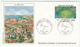 France // FDC // 1980-1989 // 1984 //  FDC Du 31.03.1984 Jean Messagier - 1980-1989