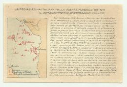 REGIA MARINA - IL BOMBARDAMENTO DI DURAZZO     - NV FP - Guerre 1914-18