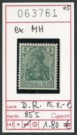 Deutsches Reich - Allemagne - Michel 85 I Ex MH / Ex Carnet / Booklet  - ** Mnh Neuf Postfris - Unused Stamps