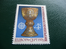 TIMBRE   AUTRICHE   EUROPA      1976    N 1345   COTE  1,50  EUROS   NEUF   LUXE** - 1976