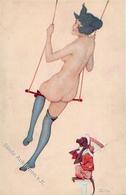 Kirchner, R. Erotik  Künstlerkarte I-II Erotisme - Kirchner, Raphael