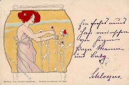 Kirchner, R. Jugendstil Verlag TSN 5526 Künstlerkarte 1898 I-II Art Nouveau - Kirchner, Raphael