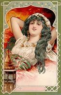 Jugendstil Frau 1901 I-II Art Nouveau - Ohne Zuordnung