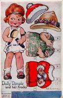 Banks, M. E. Puppe Dolly Dimple Künstlerkarte I-II - Non Classificati